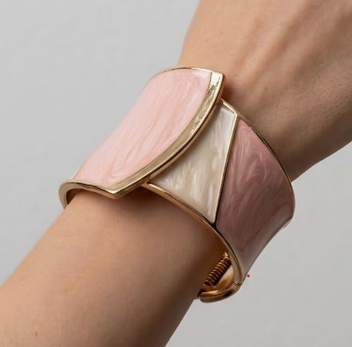 Pink Cuff Bracelet
